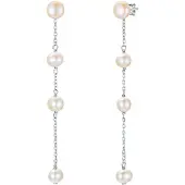 Valero Pearls Pendientes plata