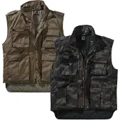 Brandit Chaleco 'Ranger' marrón claro / gris / pino