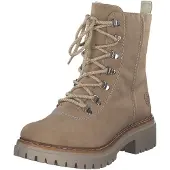 Rieker Botines con cordones beige claro
