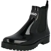 HUGO Botas 'Tabita' negro / blanco