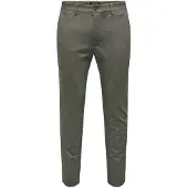 Only & Sons Pantalón chino 'ONSMark' pino / offwhite