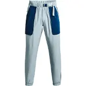Under Armour Pantalón deportivo 'Rush' azul / azul pastel / blanco