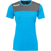 Kempa Camiseta de fútbol azul / gris / blanco