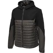 Hummel Chaqueta deportiva gris oscuro / negro
