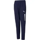 Puma Pantalón deportivo 'TeamLIGA Pro' azul oscuro / blanco