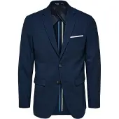 Selected Chaqueta saco '16087870' azul oscuro