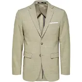 Selected Chaqueta saco 'SLHOasis' arena / blanco