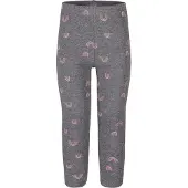 Happy girls Leggings antracita / rosa / talco