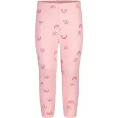 Happy girls Leggings lila / rosa / blanco