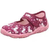 Superfit Zapatillas de casa 'Bonny' rosa / rojo cereza / blanco