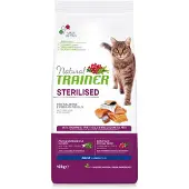 Affinity Natural Trainer Feline Adult Sterilized Salmón Pienso Para Gatos 10kg