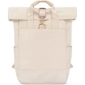 Expatrié Mochila 'Adele' beige / ecru / dorado