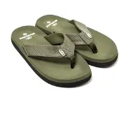 Brasileras Zapatos para playa y agua 'Puff' verde oscuro