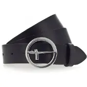 Tamaris Cinturón negro / plata