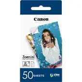 Canon ZINK Papel foto adhesivo | 5 x 7,6 cm | 50 hojas