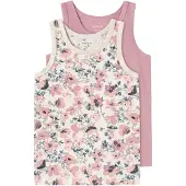 Name it Camiseta Interior Sin Mangas Nostalgia Flower 2 Unidades