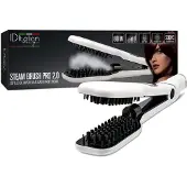 Italian Design Plancha De Pelo Steam Brush 2.0 Steam