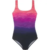 LASCANA Traje de baño azul oscuro / lila / rosa / rosa neón