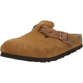 Birkenstock Zuecos 'Boston LEVE' caramelo