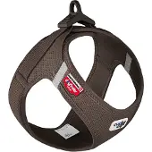 Curli Vest Harness Clasp Air-Mesh - Marrón - XL