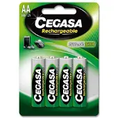 Cegasa Pila Recargable 1x4 Aa