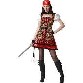 Atosa Disfraz De Mujer Pirata