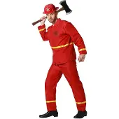 Atosa Disfraz De Hombre Firefighter