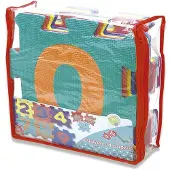 Tachan Alfombra De Goma Eva Números 32x32 Cm 10 Piezas
