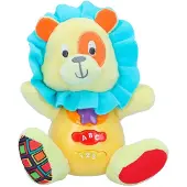 WINFUN León De Peluche Con Luz Y Sonido