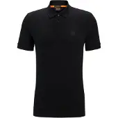 BOSS para hombre. 50507803 Polo Passenger negro (XL), Casual, Algodón, Manga corta, outlet 2026.