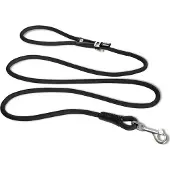 Curli Stretch Comfort Leash - Black - L