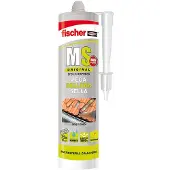 Fischer Masa selladora gris, Fischer, 546185, 290 ml