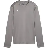 Puma Camiseta deportiva gris / blanco