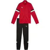 Puma Chándal 'TeamRise' gris / rojo / negro / offwhite