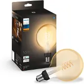Philips Hue Filamento White Pack De Un G125 E27 Filamento Globo