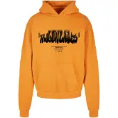 MJ Gonzales Sudadera 'Rising' naranja / negro