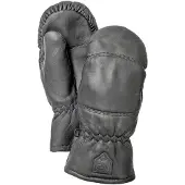 Hestra - Leather Box Mitt - Guantes size 11, negro/gris