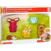 Hape Puzle Táctil De Animales Del Bosque