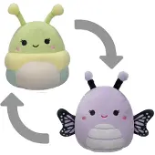 Squishmallows Flip A Mallows-rutabaga Y Peluche Bibiana 13 Cm