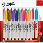Sharpie Rotulador Permanente F 18 Unidades