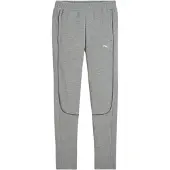 Puma Pantalón deportivo gris / blanco