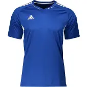 Adidas Camiseta de fútbol azul / blanco