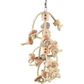 Flamingo Juguete Para Pájaros Sully Rope