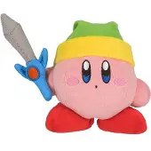 Super Mario Con Figura De Espada Kirby