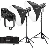 Bresser BR-180RGB Kit dúo de luces LED COB