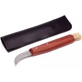Robert Herder 2209550 cuchillo de setas con cepillo inoxidable