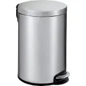 EKO Serene Cubo de basura (12 litros, acero inoxidable mate)