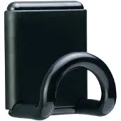 Unilux Fil perchero magnético para abrigos negro