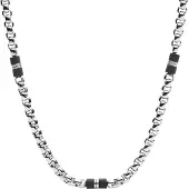 Fossil Cadena 'JF03314040' negro / plata