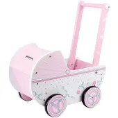 Woomax Carrito De Muñecas De Madera